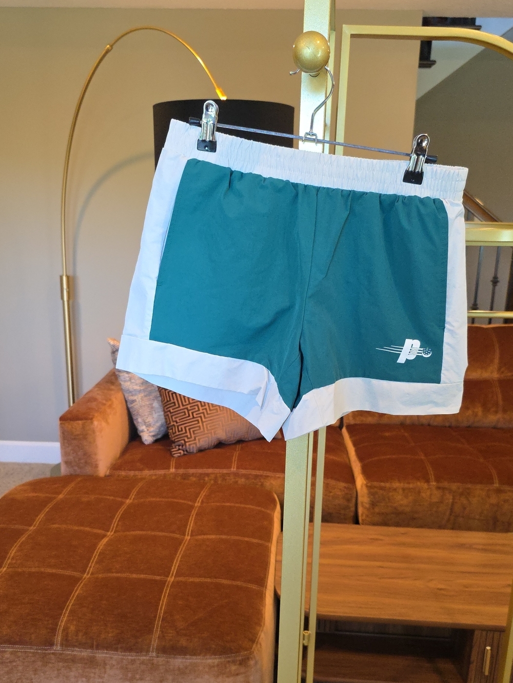 Prince Teal and White Pickleball Shorts